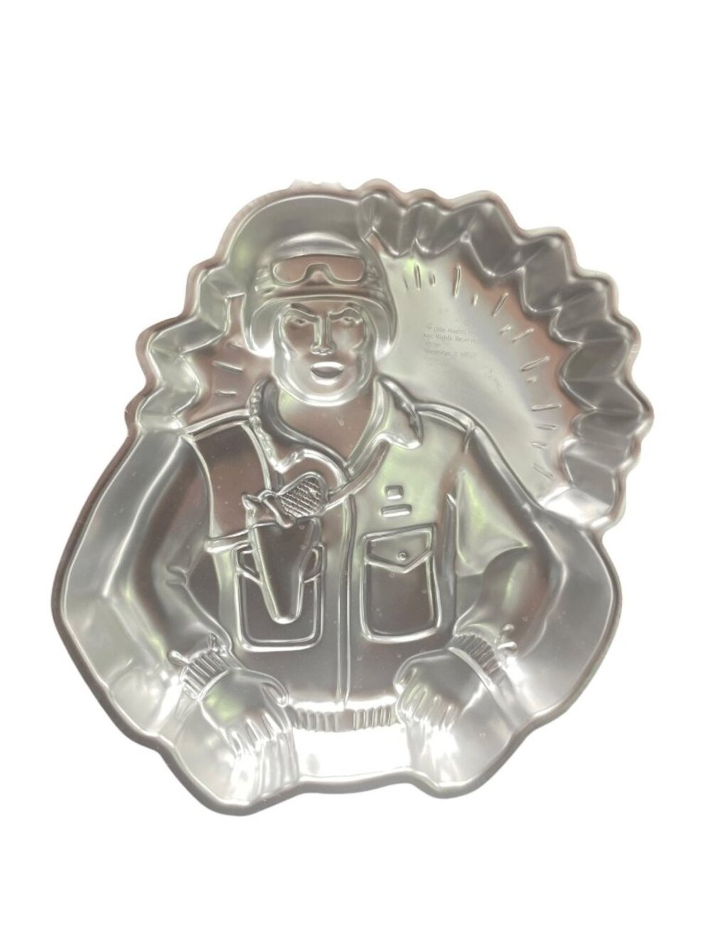 Wilton 2105-2950 G.I. Joe Soldier Cake Pan 1986 Hasbro Military